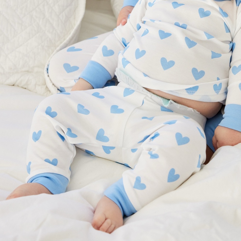 Blue Heart LAKE Kids Pajamas pants only